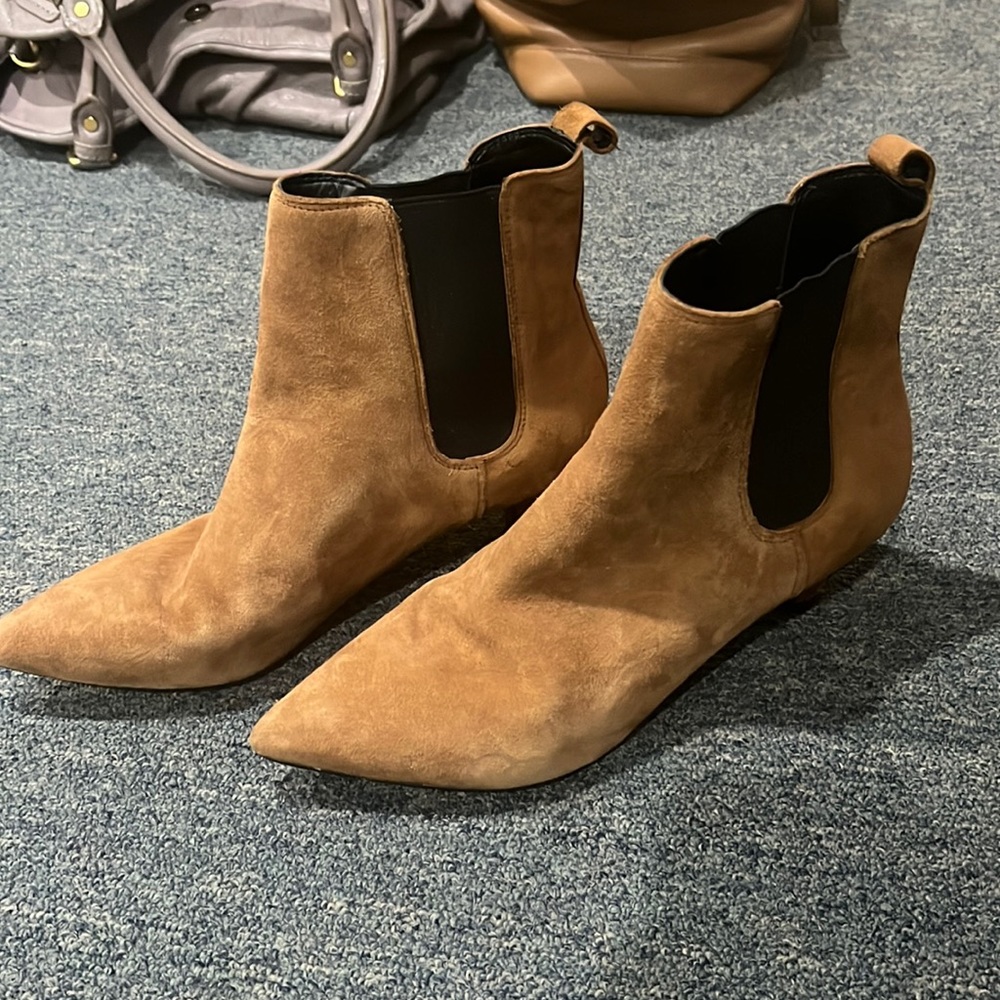 Kendall and Kylie suede ankle boots